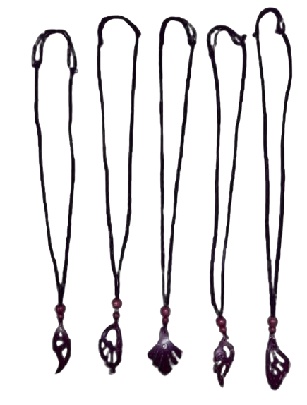 Coconut shell pendant